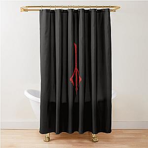 Bloodborne Hunters Mark Shower Curtain