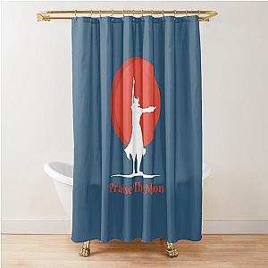 Bloodborne Praise the Moon  Shower Curtain