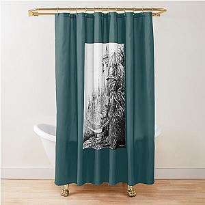 Eileen the Crow Bloodborne  Shower Curtain