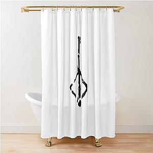 Bloodborne Hunters Mark Shower Curtain