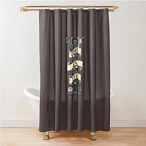 Bloodborne mensis cage sigil Shower Curtain