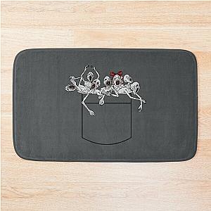 Pocket messengers from Bloodborne  Bath Mat