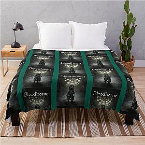 the old hunter Bloodborne   Throw Blanket