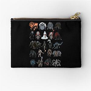 Bloodborne - chalice dungeons bosses Zipper Pouch