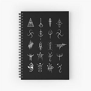 Bloodborne caryll runes  Spiral Notebook