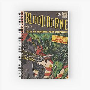 Bloodborne - comic cover fan art Spiral Notebook