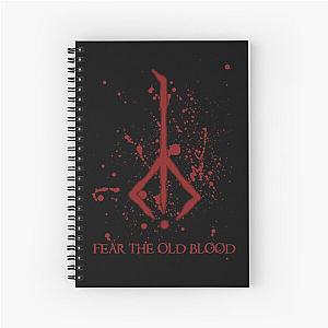 Hunter Symbol - Bloodborne Caryll Rune Spiral Notebook