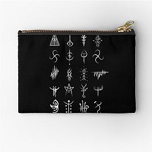 Bloodborne caryll runes  Zipper Pouch