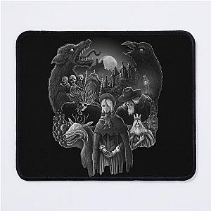 Bloodborne Skull  Mouse Pad