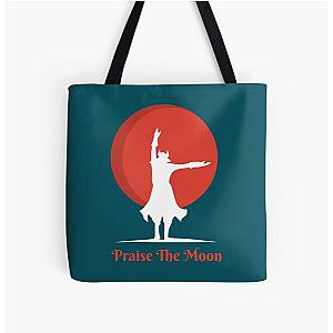 Bloodborne Praise the Moon  All Over Print Tote Bag