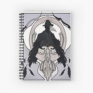 Bloodborne art nouveau - Eileen the Crow Spiral Notebook