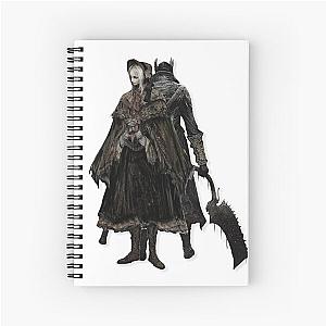 Bloodborne - Doll and Hunter Spiral Notebook