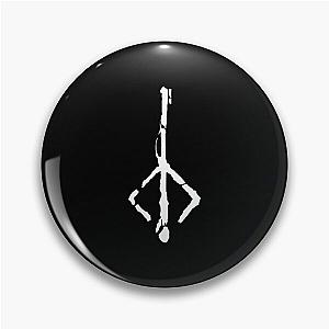 Bloodborne White Logo Pin