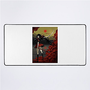 Blade First. Talk Later. Blood C Mouse Pads