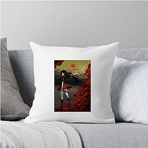 Blade First. Talk Later. Blood C Pillows Cover