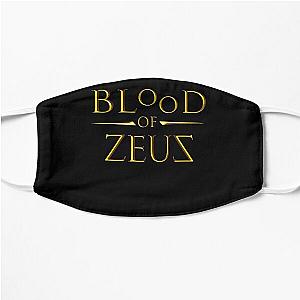 Blood Of Zeus text Flat Mask