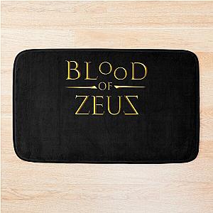 Blood Of Zeus text Bath Mat