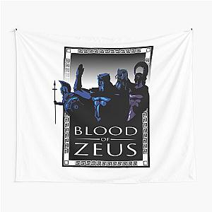 Blood Of Zeus poster design Tapestry