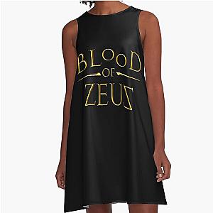 Blood Of Zeus text A-Line Dress