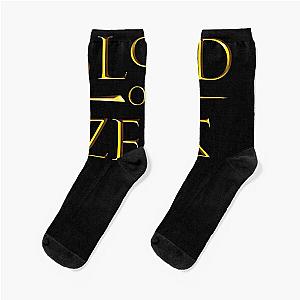 Blood Of Zeus text Socks