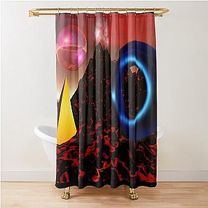 Bloodstained Ritual of Outer Omens Shower Curtain