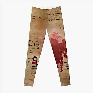 Bloodstained Sheet Music Leggings