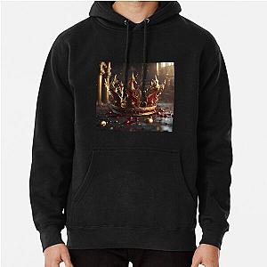 A Bloodstained Crown Of A Fallen Majesty Pullover Hoodie