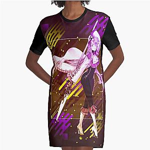 Dominique - Bloodstained *Modern Graphic Design* Graphic T-Shirt Dress