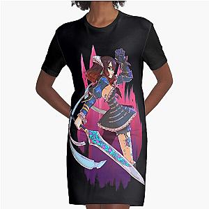 Bloodstained - Miriam Graphic T-Shirt Dress