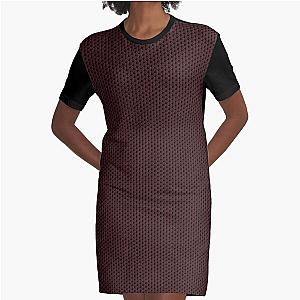 Bloodstained Chainmail Graphic T-Shirt Dress