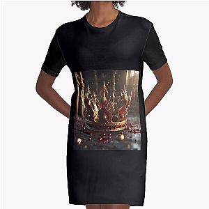 A Bloodstained Crown Of A Fallen Majesty Graphic T-Shirt Dress
