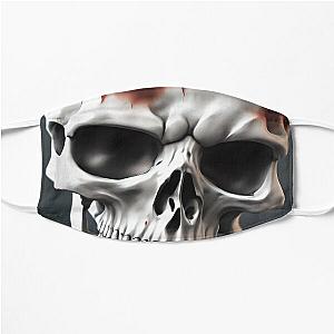 Bloodstained Surreal Skull Artwork - Skull Colection. Flat Mask