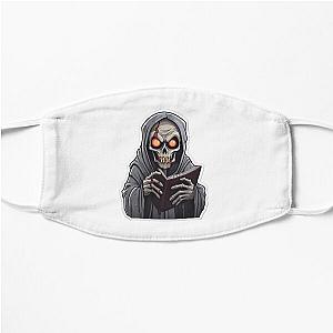 Bloodstained Sermon - Zombie Priest Sticker - Embrace the Undead Devotion Flat Mask