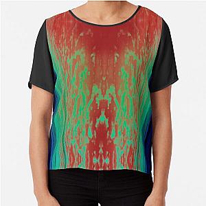 Bloodstained sky Chiffon Top