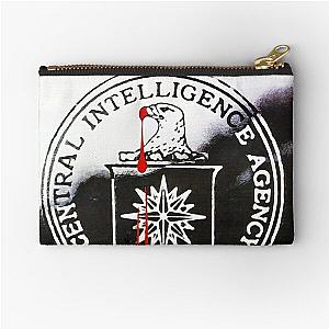 Bloodstained C.I.A. Zipper Pouch