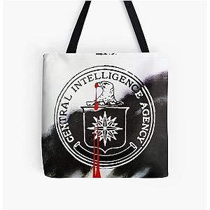 Bloodstained C.I.A. All Over Print Tote Bag