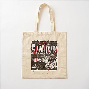 SAMHAIN - bloodstained vintage live photo and logo Cotton Tote Bag