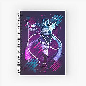 Miriam - Bloodstained *Modern Graphic Design* Spiral Notebook