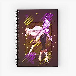 Dominique - Bloodstained *Modern Graphic Design* Spiral Notebook