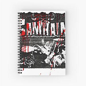 SAMHAIN - bloodstained vintage live photo and logo Spiral Notebook