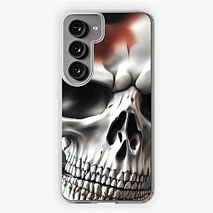 Bloodstained Surreal Skull Artwork - Skull Colection. Samsung Galaxy Soft Case