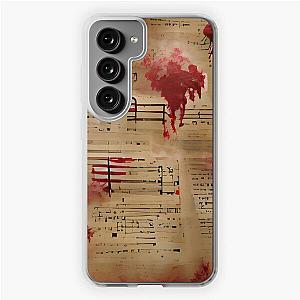 Bloodstained Sheet Music Samsung Galaxy Soft Case