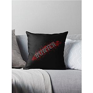 HUNTER BLOODSTAINED  Throw Pillow