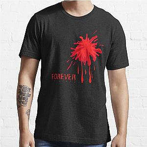 Forever Dead?-Red Creepy Halloween Bloodstained Essential T-Shirt