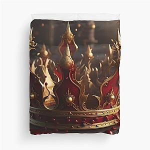 A Bloodstained Crown Of A Fallen Majesty Duvet Cover