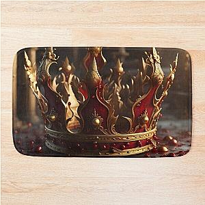 A Bloodstained Crown Of A Fallen Majesty Bath Mat