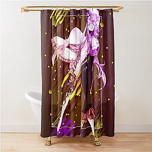 Dominique - Bloodstained *Modern Graphic Design* Shower Curtain
