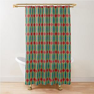 Bloodstained sky Shower Curtain