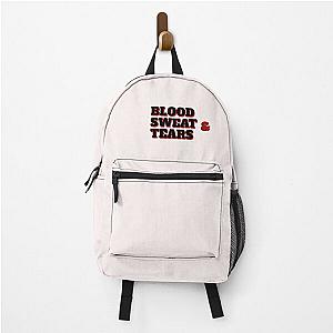 Blood sweat and tears (red and black) Backpack