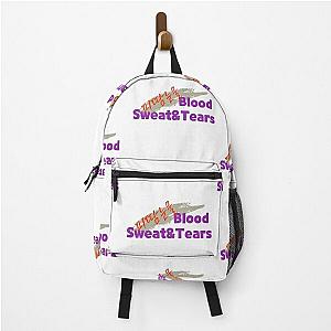 피땀눈물,blood sweat&tears lettering Backpack